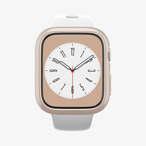 ACS05458 - Apple Watch Ultra (Apple Watch (49mm)) Case Thin Fit in black showing the front